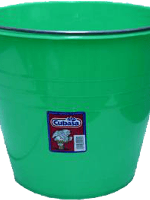 Cubeta de plástico de Asa No. 14