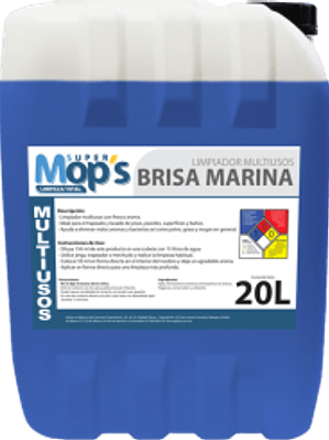 Limpiador multiusos varios aromas, garrafa de 20 litros.