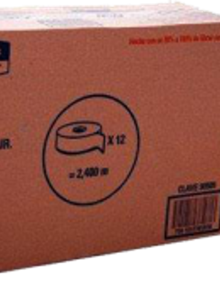 Papel Higiénico color blanco 200 metros, contenido 12 piezas. 1