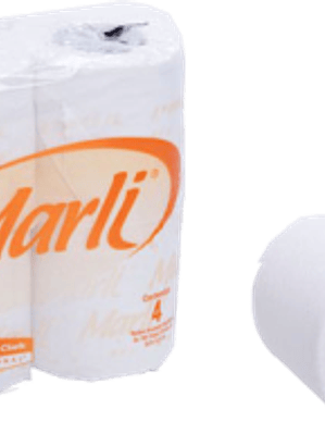 Papel Higiénico tradicional, caja con 96 rollos.