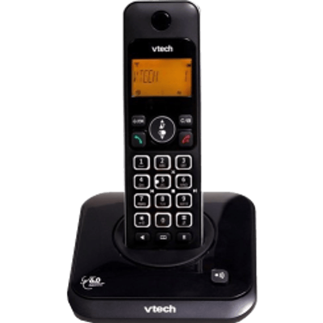 Teléfono inalámbrico con identificador de llamadas, modelo lyrix550.