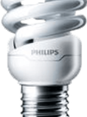 Foco ahorrador de energía 30 watt.