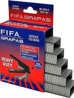 Grapa heavy duty modelo HC-1516-C, tamaño de 15/16