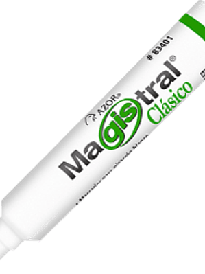 Marcador Magistral color verde para pizarron blanco