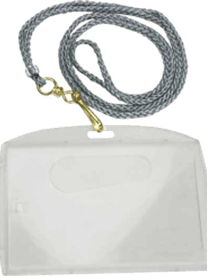 Portagafete de Acrilico 6 x 9 cm