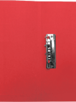 Carpeta pressboard color rojo tamaño carta, con palanca