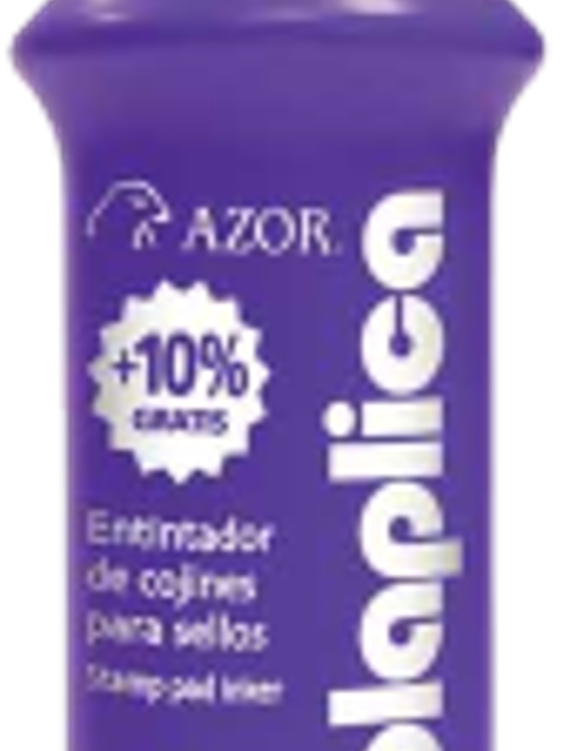 Tinta para sello Rollaplica color violeta contenido 60 ml. 1