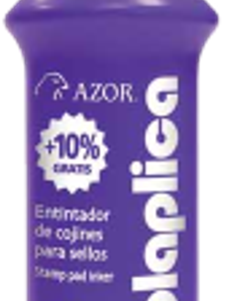 Tinta para sello Rollaplica color violeta contenido 60 ml. 1