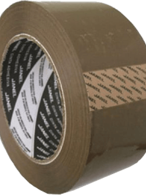 Cinta de empaque canela medida 48 mm x 150 m.