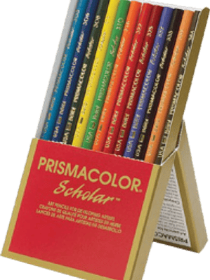 Colores prismacolor scholar varios tonos, caja con 12 piezas.