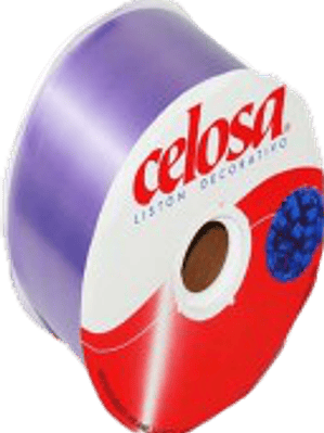 Cinta de moño liso #22 color Lila