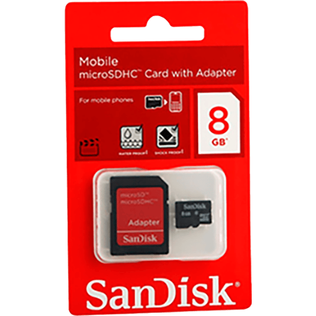 Memoria micro SD 8GB
