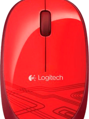 Mouse alambrico M105 USB color rojo