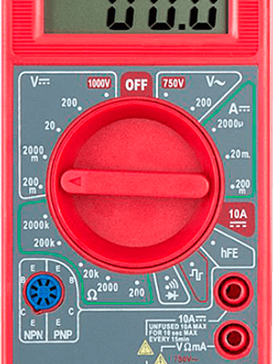Multímetro digital compacto