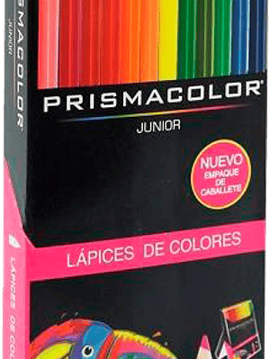 Colores Prismacolor largos de varios tonos, caja con 12 piezas