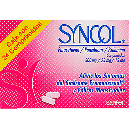 Syncol Oral caja con 24 Comprimidos