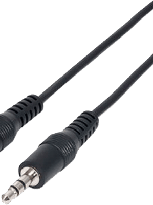 Cable estéreo M-M (ipod a estéreo) medoda 1.8 metros 