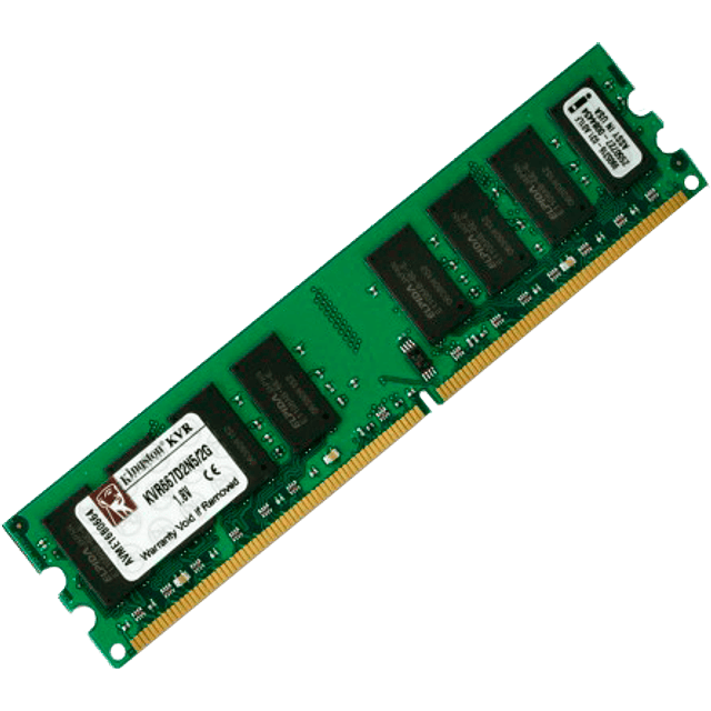 Pavimentación debajo melocotón Memoria RAM DDR2 2GB 667Mhz PC2-5300