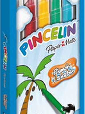 Plumín Pincelin estuche con 6 piezas