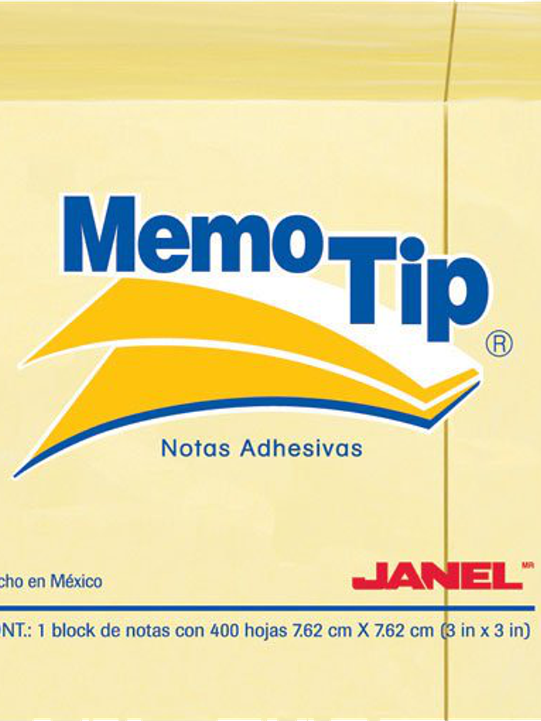 Notas adhesivas Tix Cool medida 20 x 75mm, paquete de 6 block de 50 Hojas. 1
