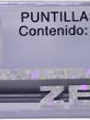 Puntillas de grafito HB 0.7 mm Tubo con 12 puntillas