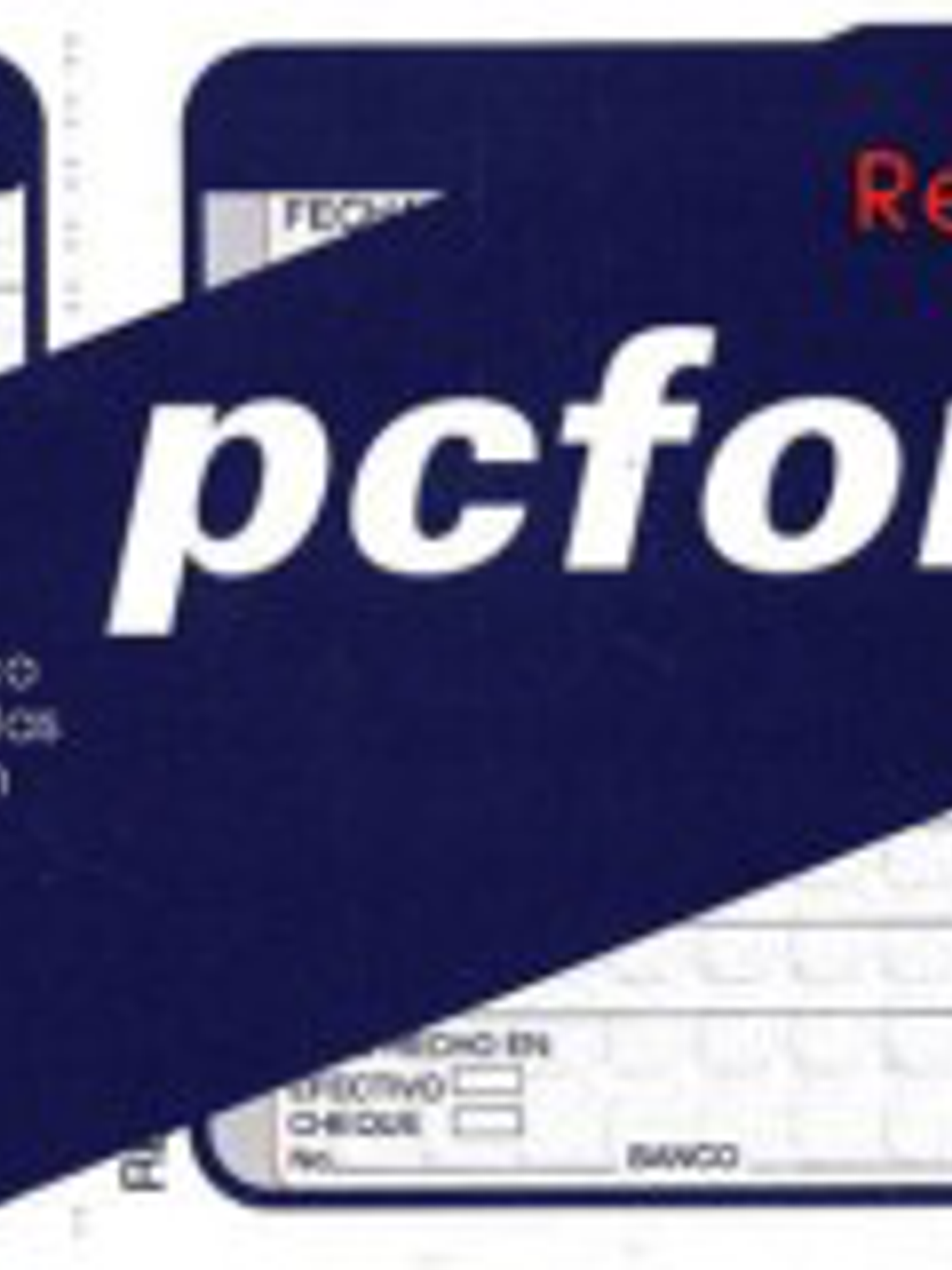 Block Recibo de Dinero paquete con 2 piezas 1