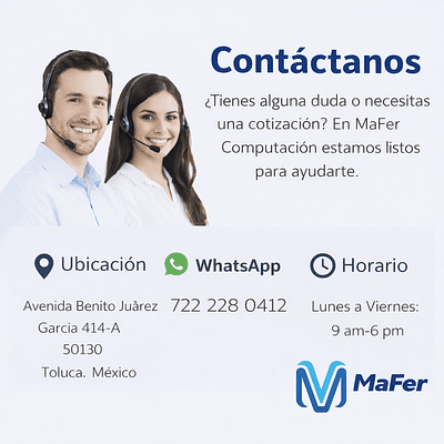 Contacto MaFer Computación