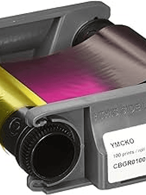 Ribbon Color YMCKO para 100 ImpresionesB