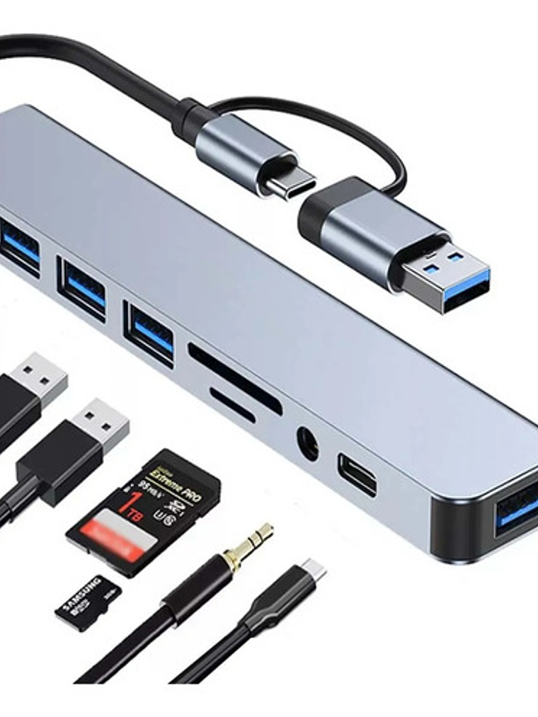 Hub Perfect Choice tipo c 1