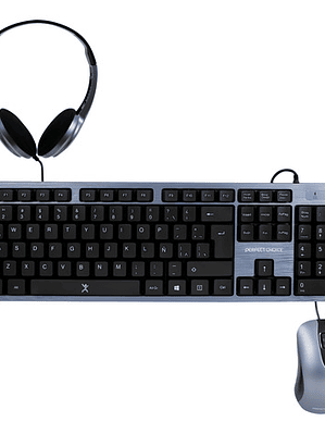 KIT TECLADO Y MOUSE PERFECT CHOICE RECAR