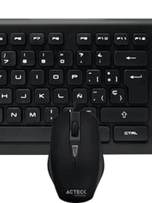 KIT TECLADO Y MOUSE ACTECK INALÁMBRICO C