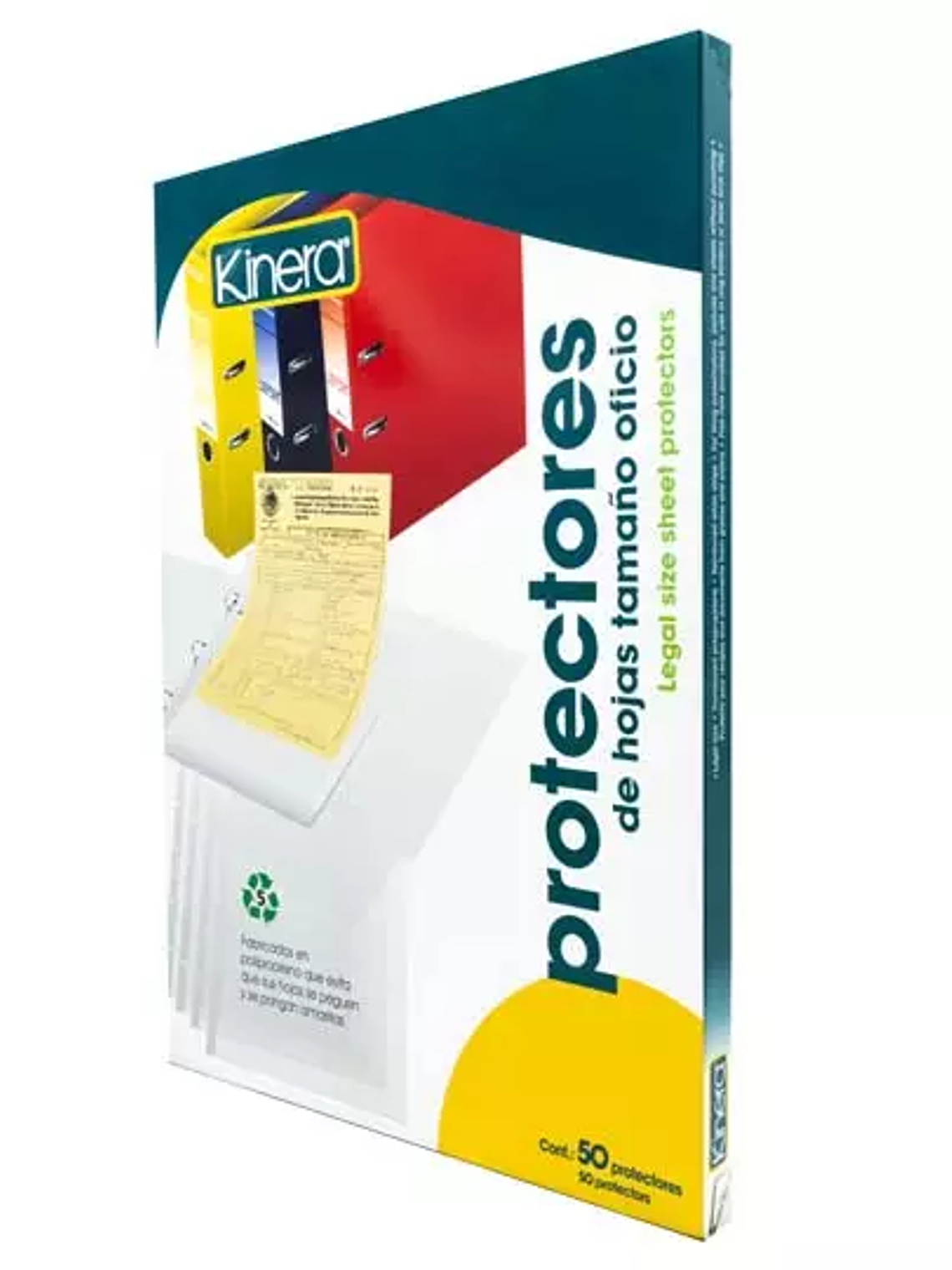 Protector de hojas traslucidos Kinera 36 1