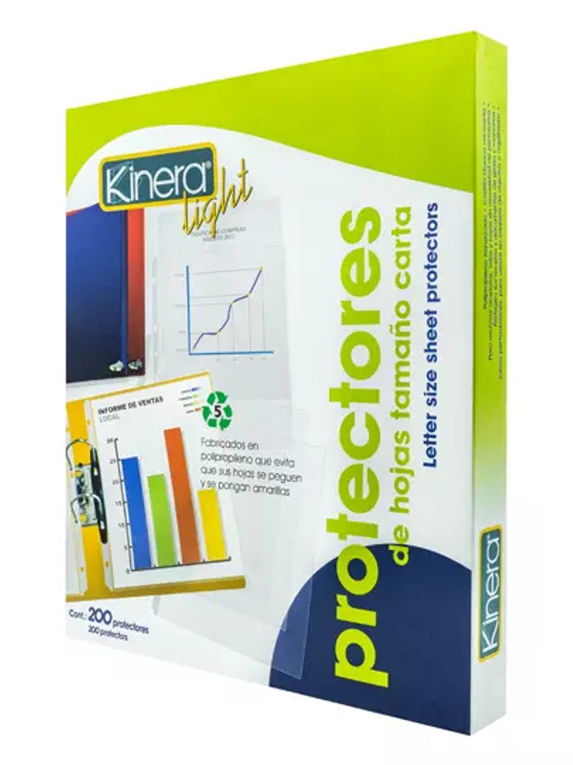 Protector de hojas traslucidos Kinera Li 1