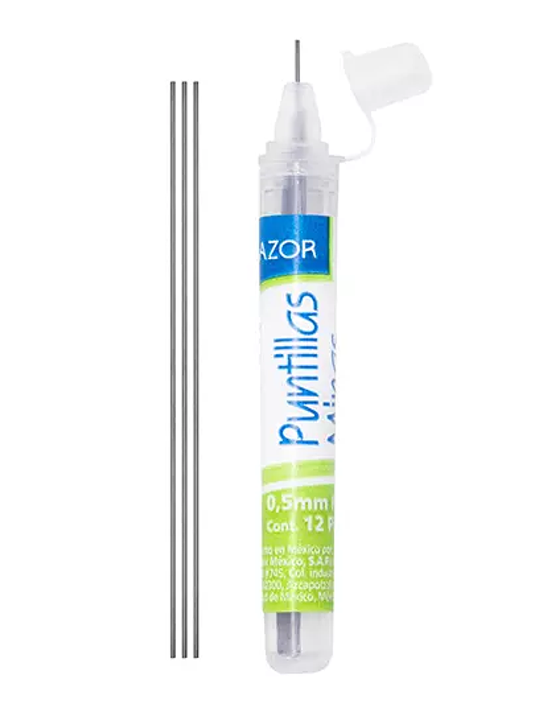 Puntillas para lapicero Azor de 0.5 mm t 1
