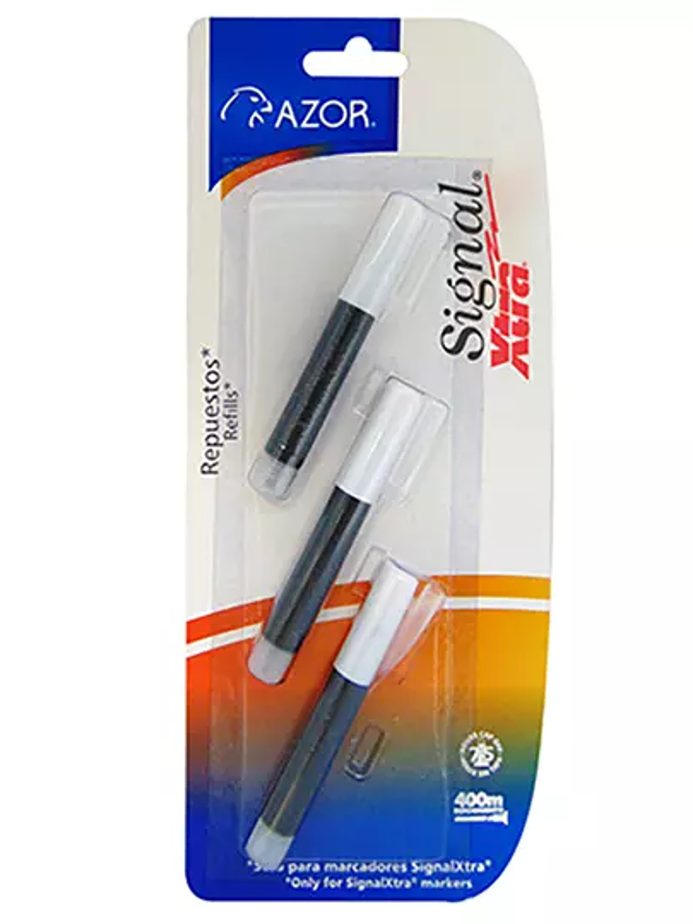 Repuesto de tinta Signal Xtra color negr 1