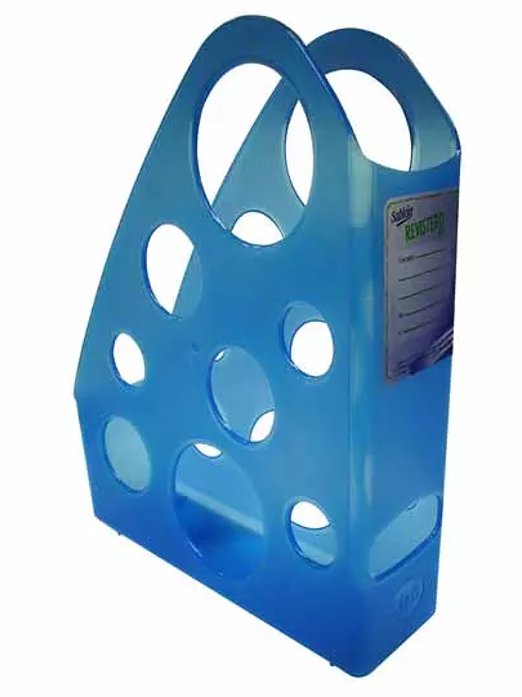 Revistero Sablón tamaño carta color azul 1