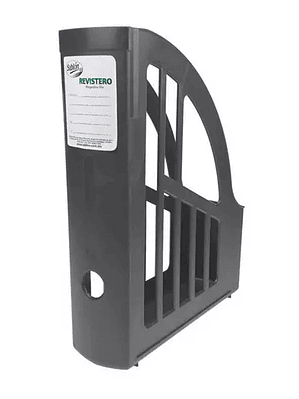 Revistero Sablón tamaño carta color negr