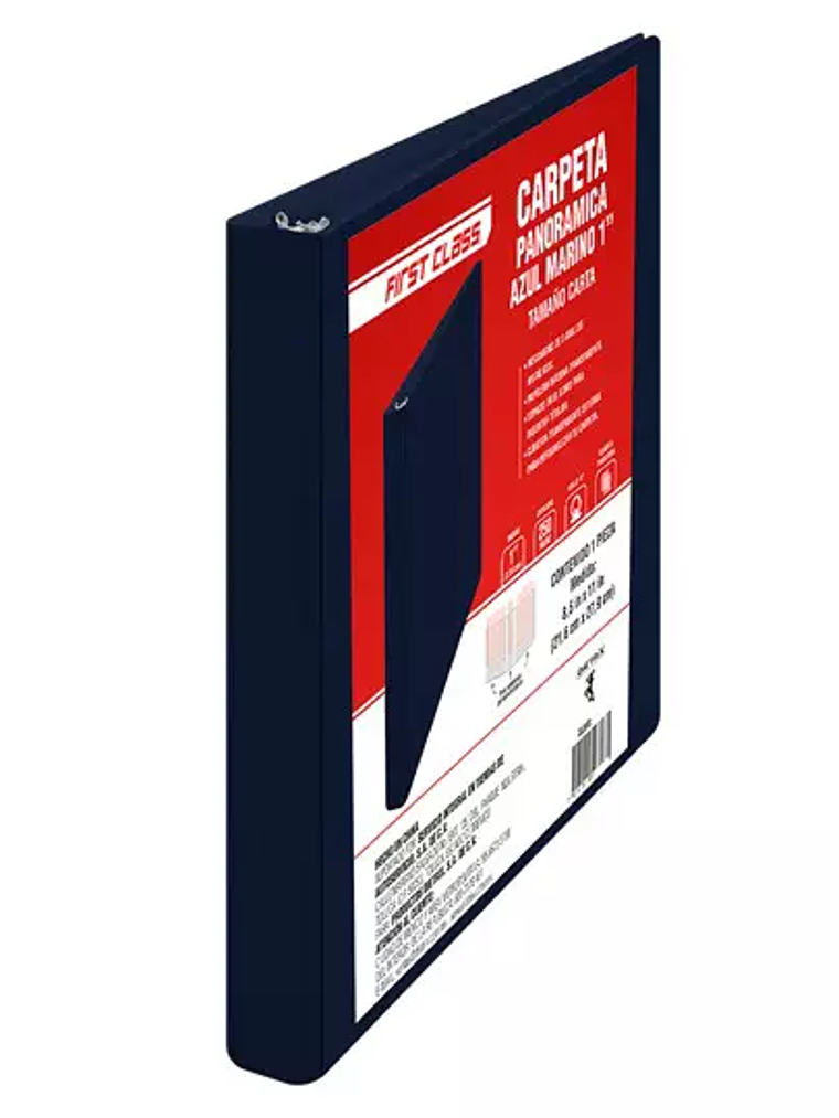 Carpeta vinil carta first class con vent 1