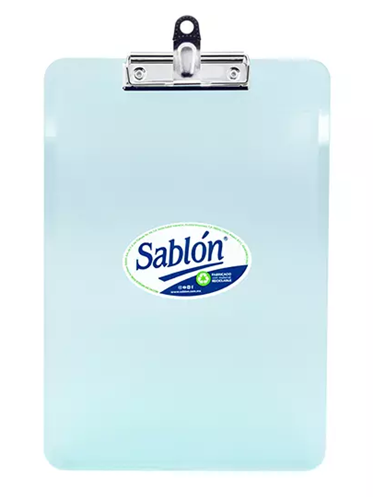 Tabla de plástico Sablón con I-Clip metá 1