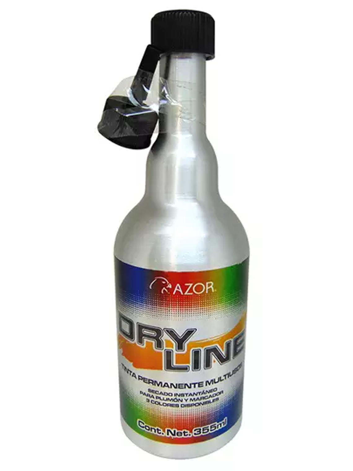 Tinta permanente Dry Line Azor color neg 1