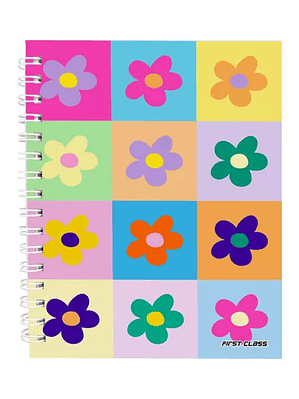 Cuaderno engargolado first class frances