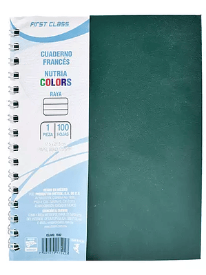 Cuaderno engargolado Dietrix forma franc