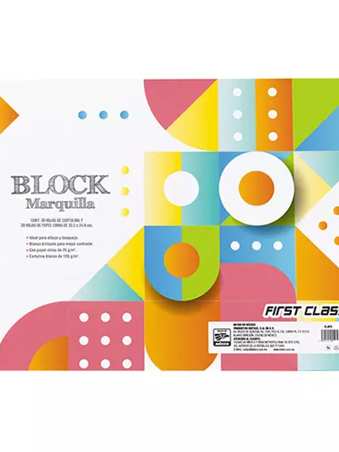 Cuaderno dibujo con china 30 hojas 1