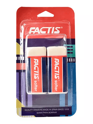 Goma Factis S20 con faja de cartón blíst