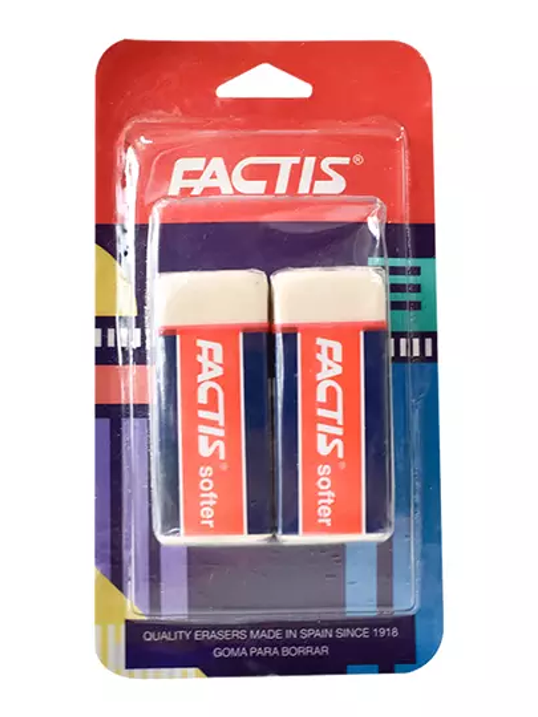 Goma Factis S20 con faja de cartón blíst 1