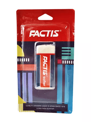 Goma Factis S20 con faja de cartón blíst