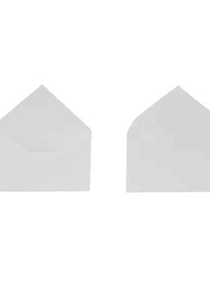 Sobre blanco social engomado Fortec caja