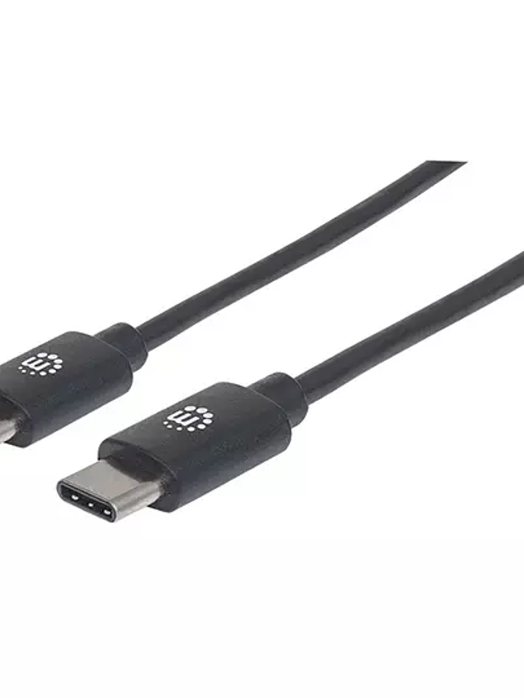 Cable Manhattan USB C Macho-USB C Macho 1
