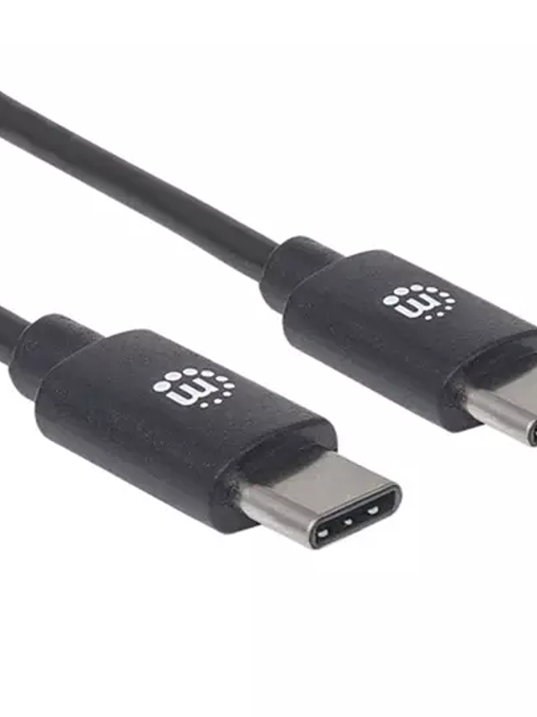 Cable USB-C Manhattan USB C Macho a Mach 1