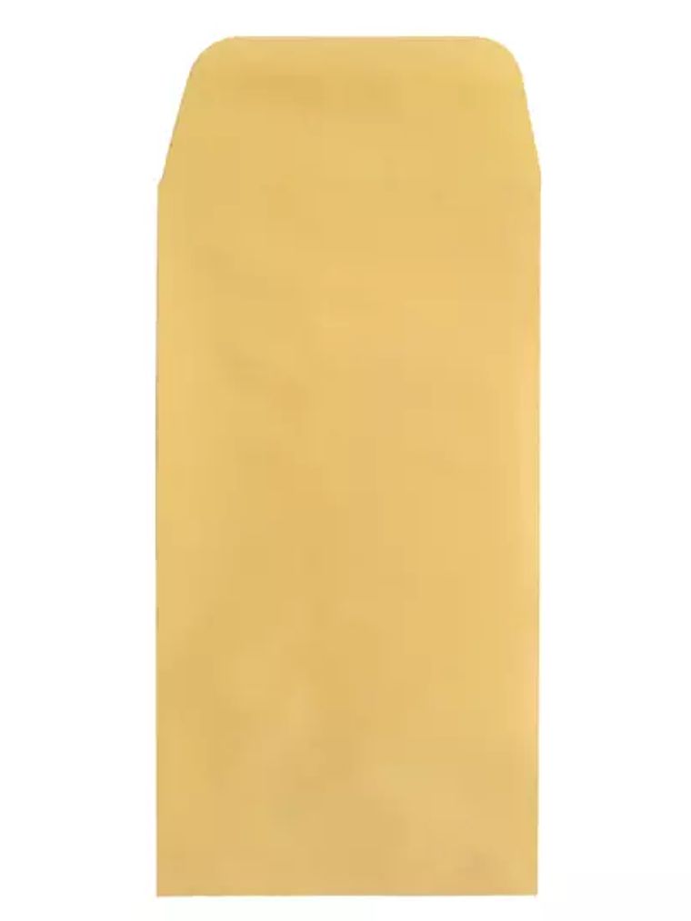 Sobre coin No. 5 manila engomado Fortec 1